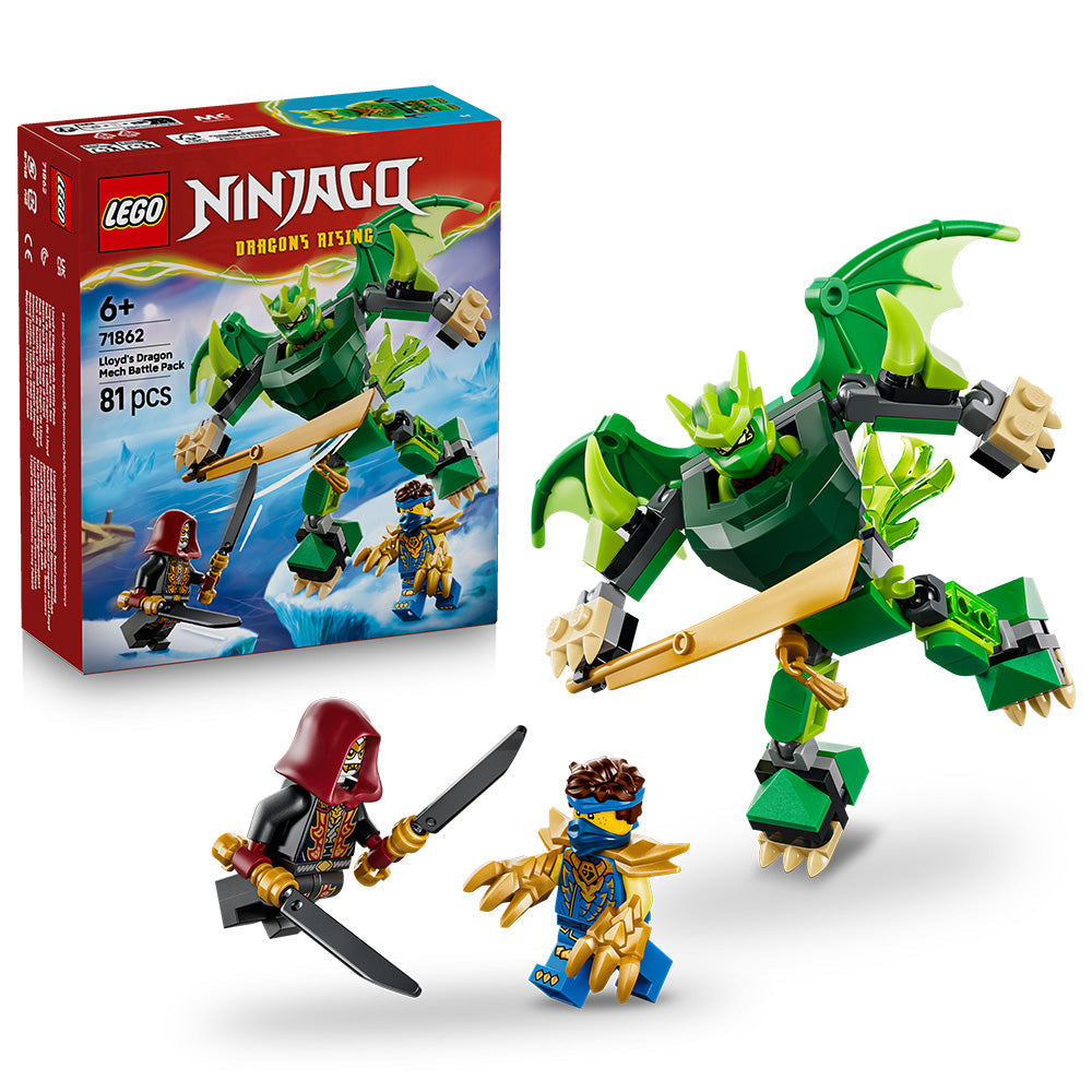 LEGO® NINJAGO® Lloyd’s Dragon Mech Battle Pack Toy 71862
