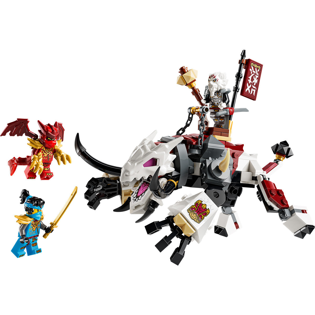 LEGO® NINJAGO® Zilvar and Grimtak the Dragon Beast 71863