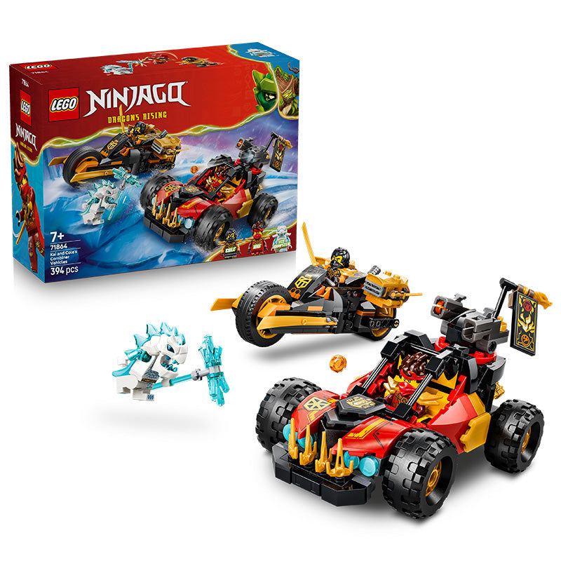 LEGO® NINJAGO® Kai and Cole’s Combiner Vehicles Toy 71864