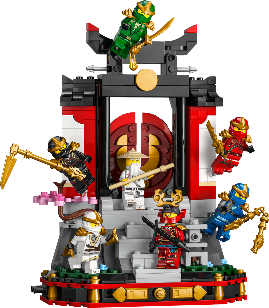 LEGO Ninja Character Display 15th Anniversary — Set 71866