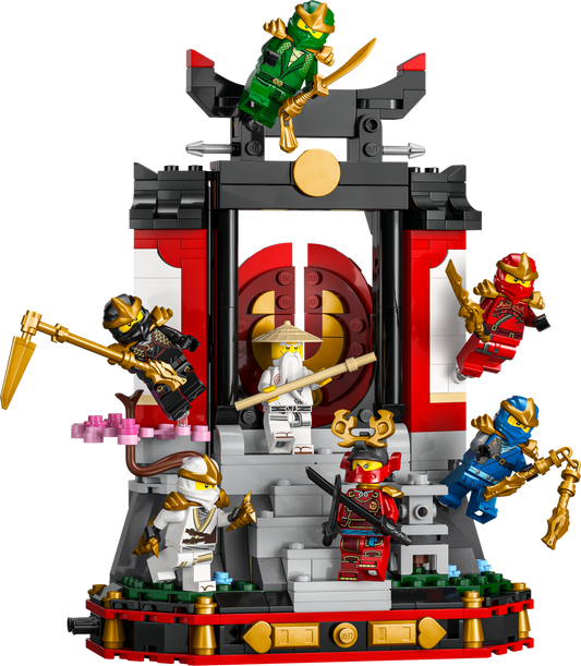 LEGO Ninja Character Display 15th Anniversary — Set 71866