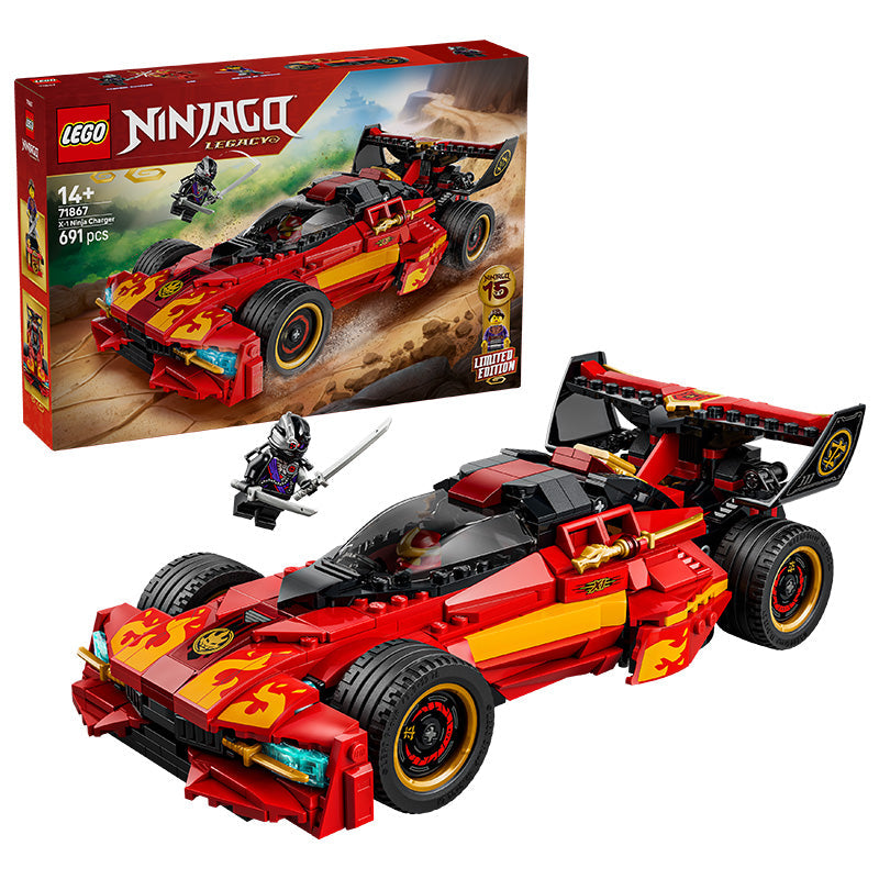 LEGO® NINJAGO® X-1 Ninja Charger 15th Anniversary Toy 71867