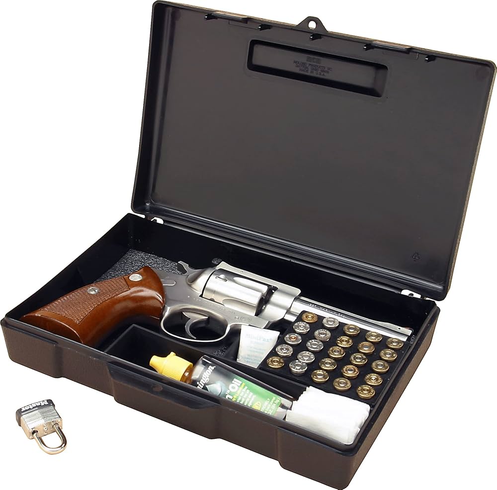 MTM Handgun LongTerm Storage Case 4 Rev — MTM-804-40