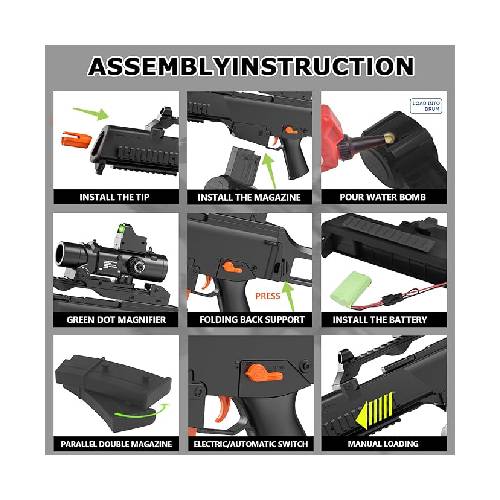 Gel gun G36C - M938-15