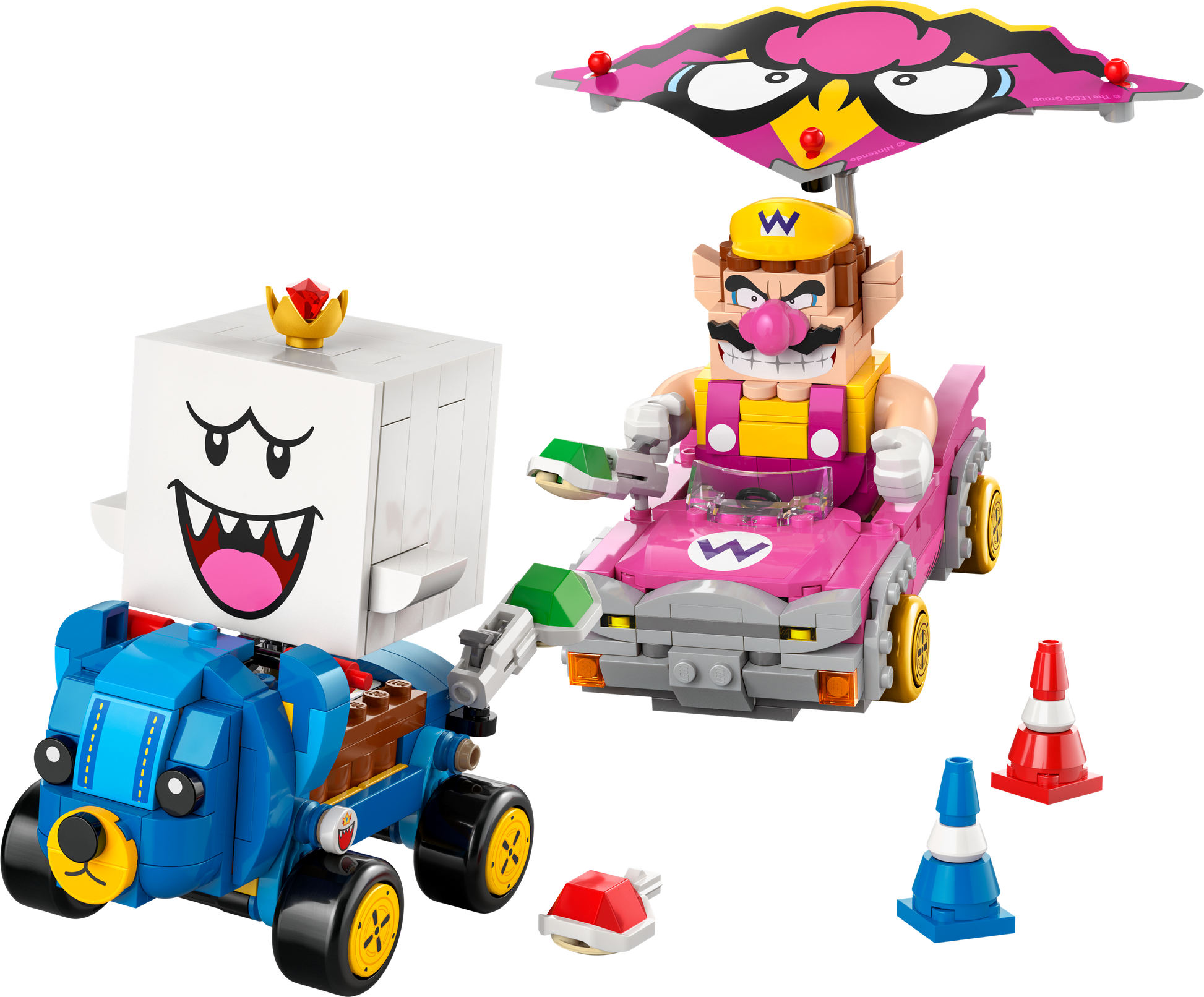 LEGO Mario Kart™ – Wario & King Boo — Set 72038