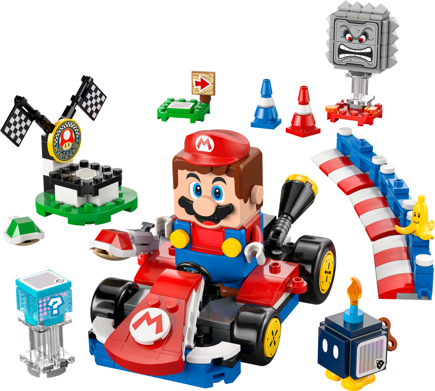 LEGO Mario Kart™ – Interactive LEGO® Mario™ & Standard Kart — Set 72043