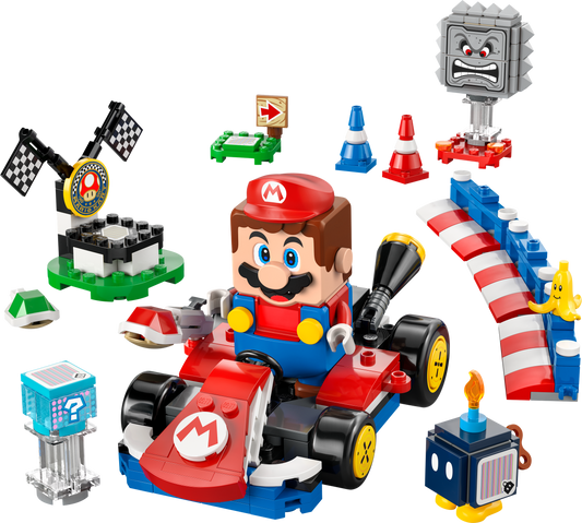 LEGO Mario Kart™ – Interactive LEGO® Mario™ & Standard Kart — Set 72043