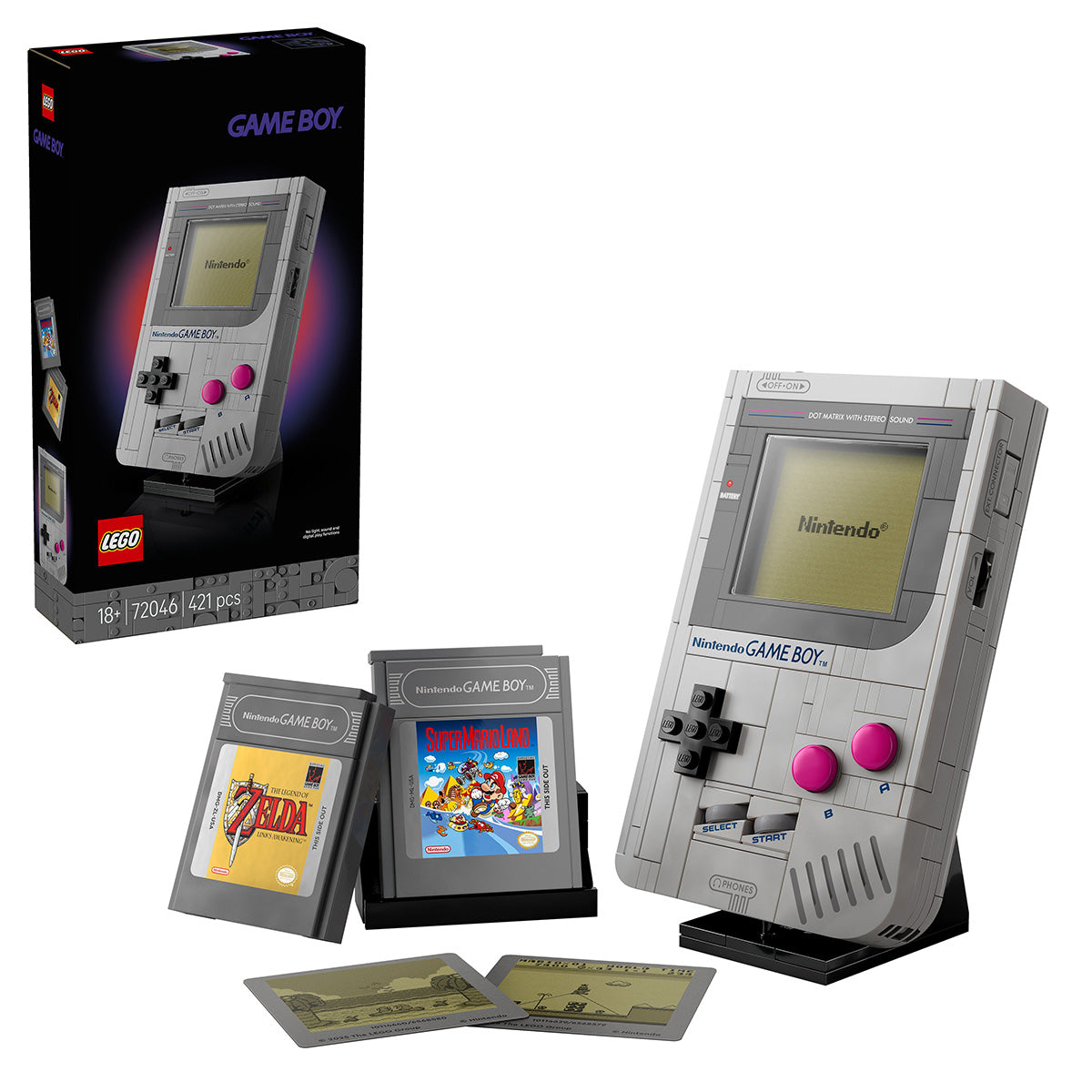 LEGO® Game Boy™ Model Building Kit for Adults 72046