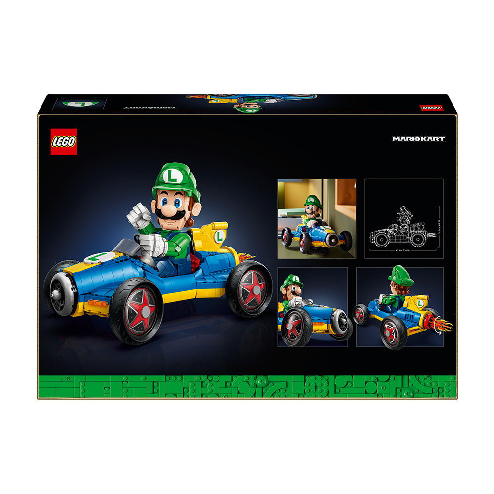 LEGO® Super Mario™: Mario Kart™ – Luigi & Mach 8, Collectible Model 72050