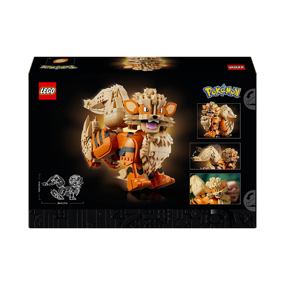 LEGO® Pokémon™ Arcanine Pokémon Figure Building Set 72160