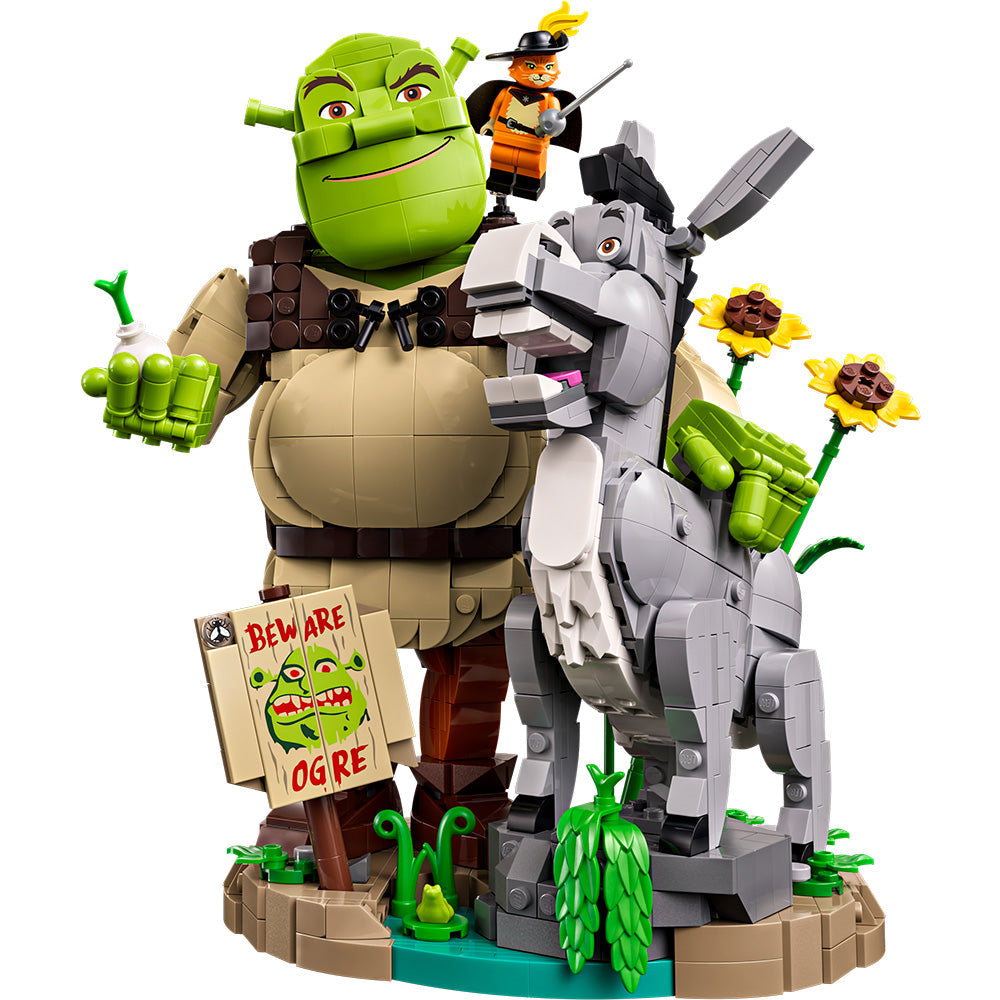 LEGO® Shrek: Shrek - Donkey & Puss in Boots Figure Kit 72423