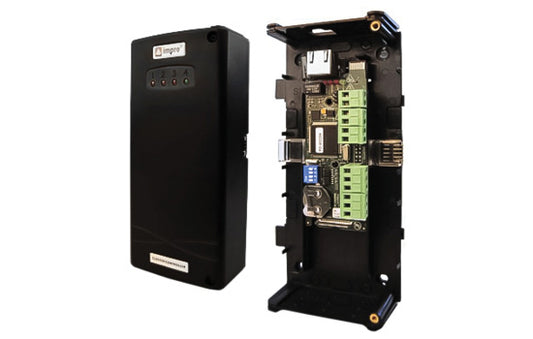 Cluster controller (No LCD) - with one OSDP\Wiegand reader module (supports 2 readers)