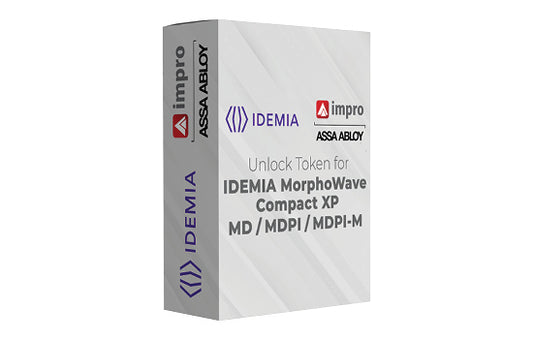 Unlock Token for IDEMIA MorphoWave Compact XP MD/MDPI/MDPI-M