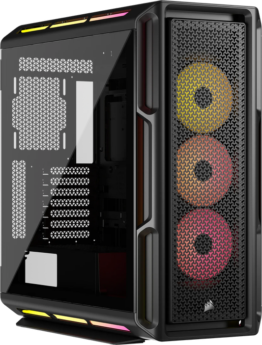 Corsair iCUE LINK 5000T LX RGB Mid-Tower PC Case; Black