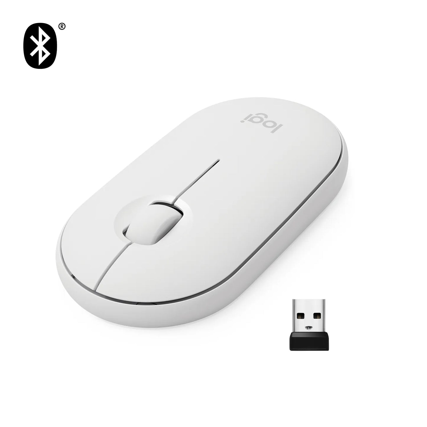Logitech(R) Pebble M350 Wireless Mouse - Off-White - Guards On Duty Shop & Security Guards