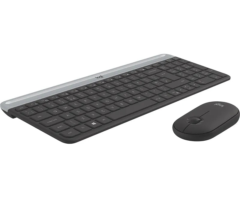 Logitech MK470 Slim Wireless Mouse & Keyboard Combo - Graphite