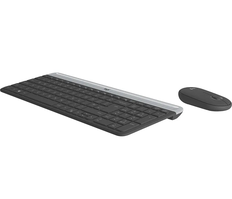 Logitech MK470 Slim Wireless Mouse & Keyboard Combo - Graphite