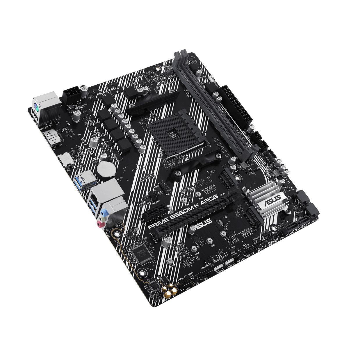 ASUS Motherboard/mATX/AM4/DDR4/2xDIMM/Max.64GB/1xPCIe 4x16/1x PCIe3x16/1xPCIe3x1/2xM.2/4xSATA/1xDP/1xHDMI/RAID.