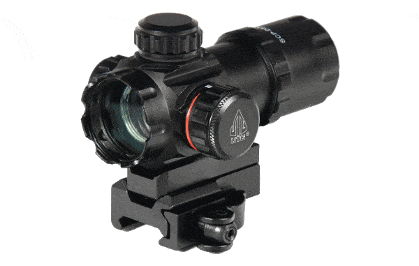 UTG CQB Red/Green Dot 3.9 30MM Tube With QD Mount SCP-DS3039W