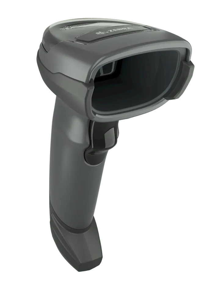 Zebra Scanner DS4608-SR Black with Stand USB KIT: DS4608-SR00007ZZWW; CBA-U21-S07ZBR Shielded USB Cable; 20-71043-04R Stand