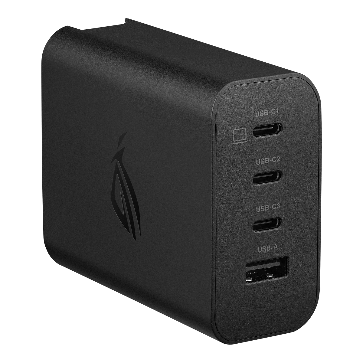 ASUS ROG 140W USB-C GaN Charger|90XB09IN-BPW000 | 4-Port | Fast Charging | Compact|Up to 140 watts of total output|3 xUSB-C and