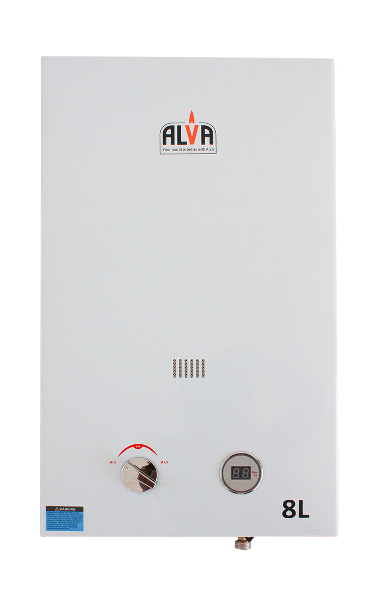 Alva 8L Low Pressure Gas Water Heater - Guards On Duty Shop & Security Guards