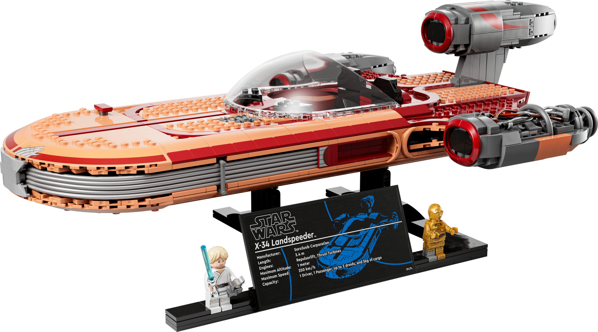 LEGO Luke Skywalker's Landspeeder™ — Set 75341