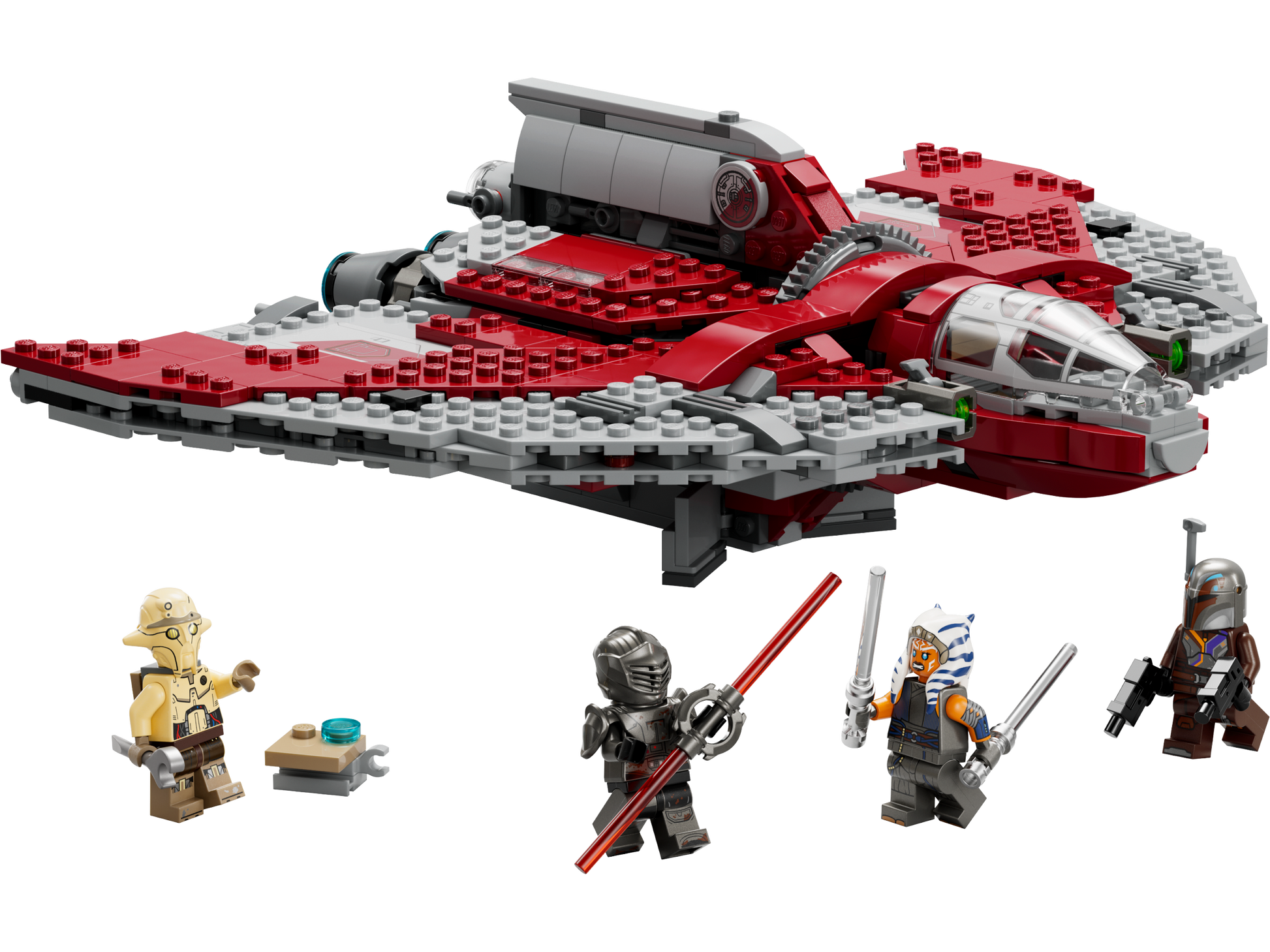 LEGO Ahsoka Tano's T-6 Jedi Shuttle — Set 75362
