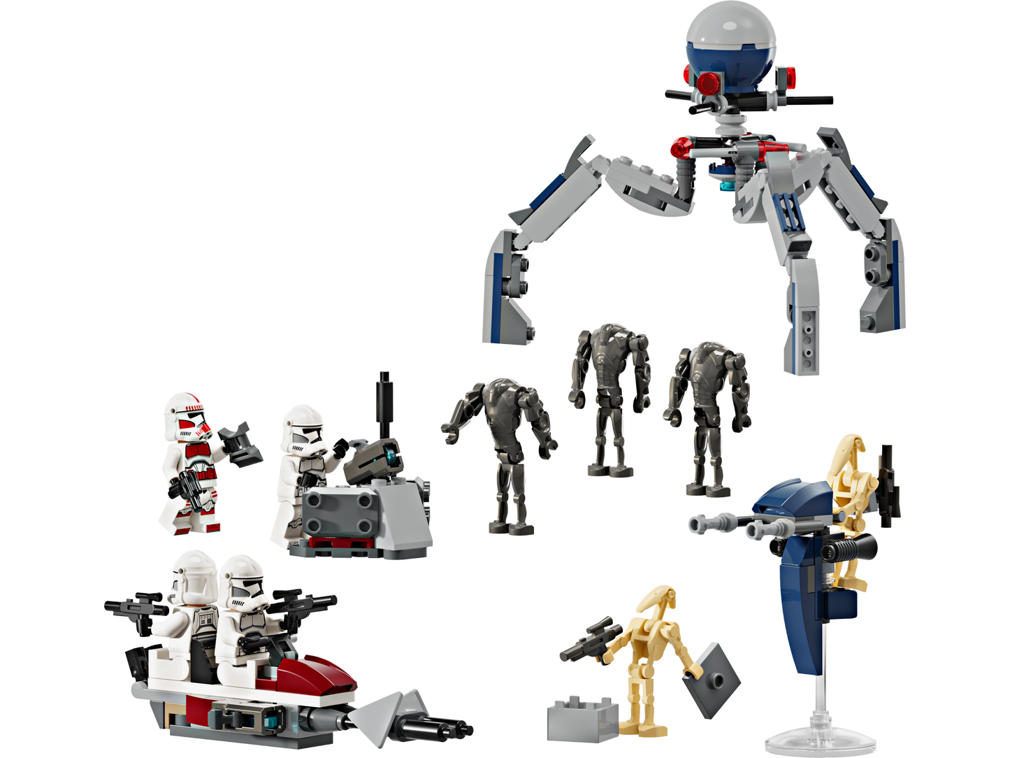 LEGO Clone Trooper™ & Battle Droid™ Battle Pack — Set 75372