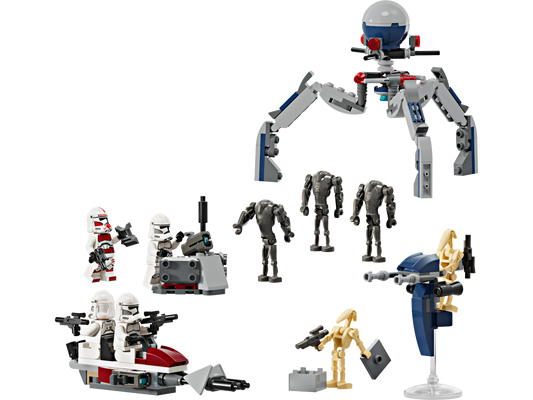 LEGO Clone Trooper™ & Battle Droid™ Battle Pack — Set 75372
