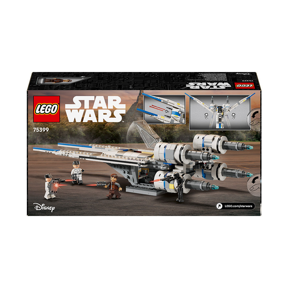 LEGO® Star Wars™: Andor™ Rebel U-Wing Starfighter™ Buildable Vehicle Model 75399