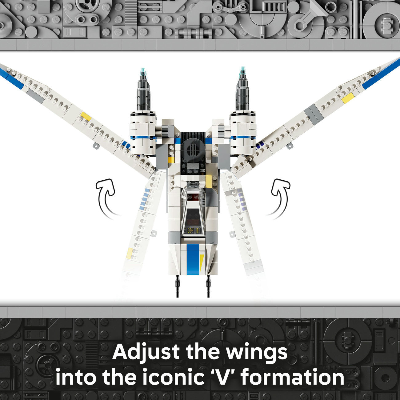 LEGO® Star Wars™: Andor™ Rebel U-Wing Starfighter™ Buildable Vehicle Model 75399