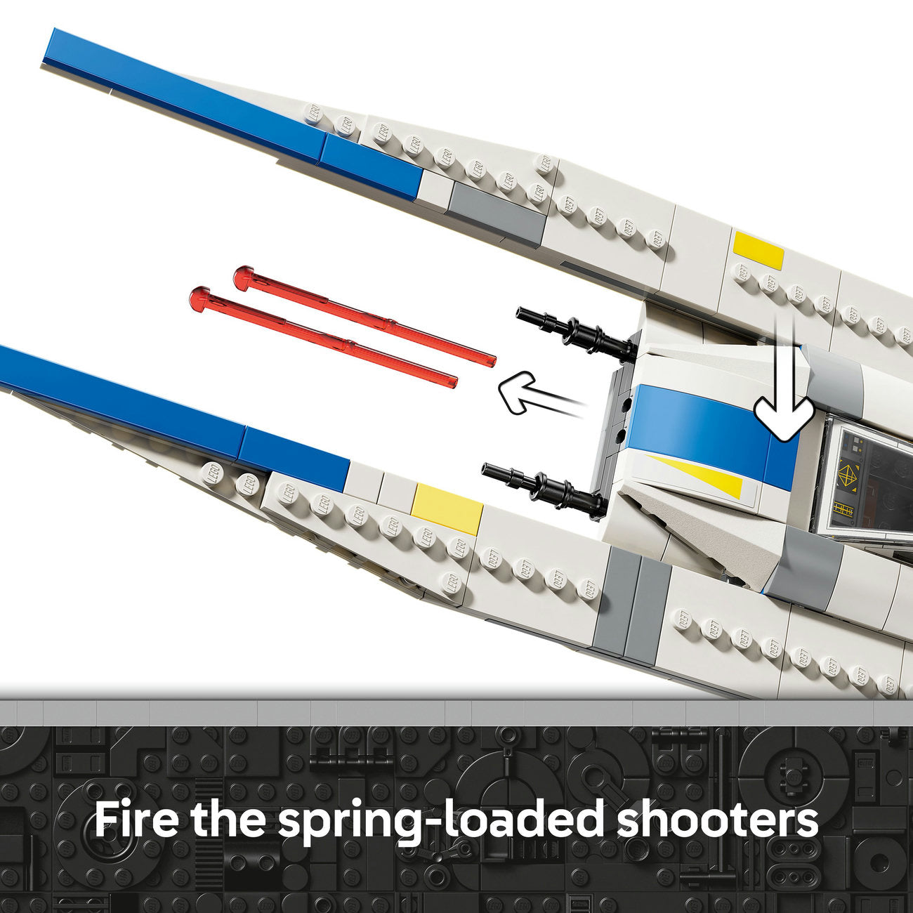 LEGO® Star Wars™: Andor™ Rebel U-Wing Starfighter™ Buildable Vehicle Model 75399