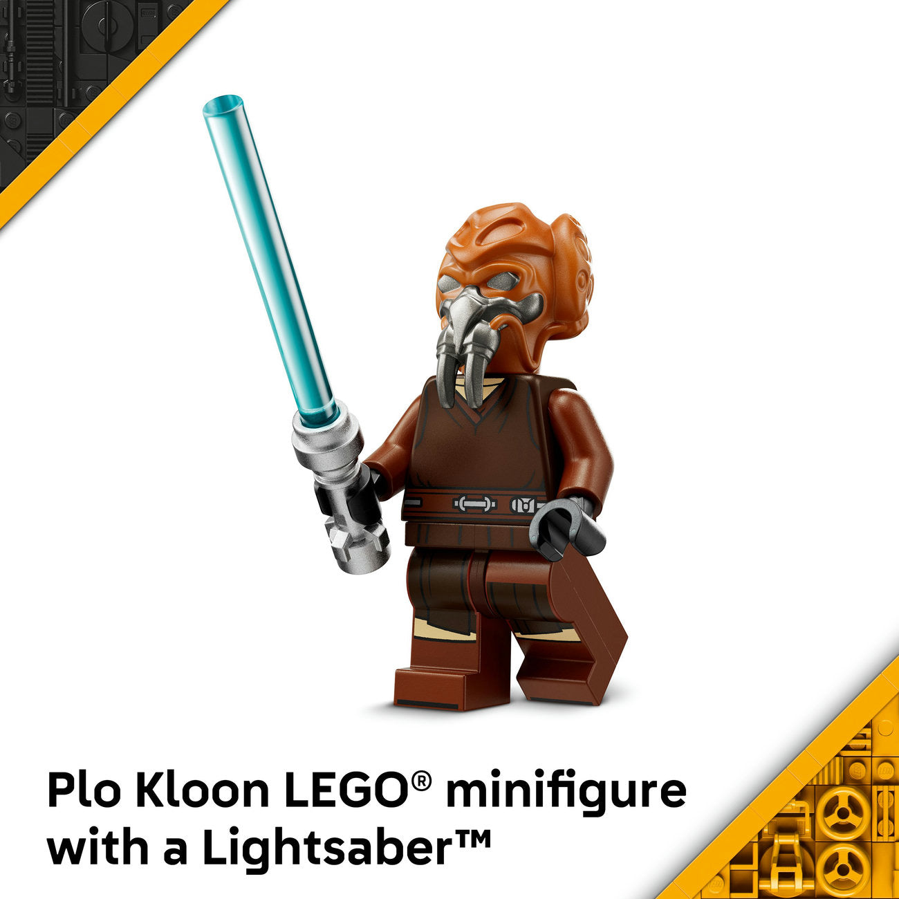 LEGO® Star Wars™ Plo Koon’s Jedi Starfighter™ Microfighter Building Toy 75400
