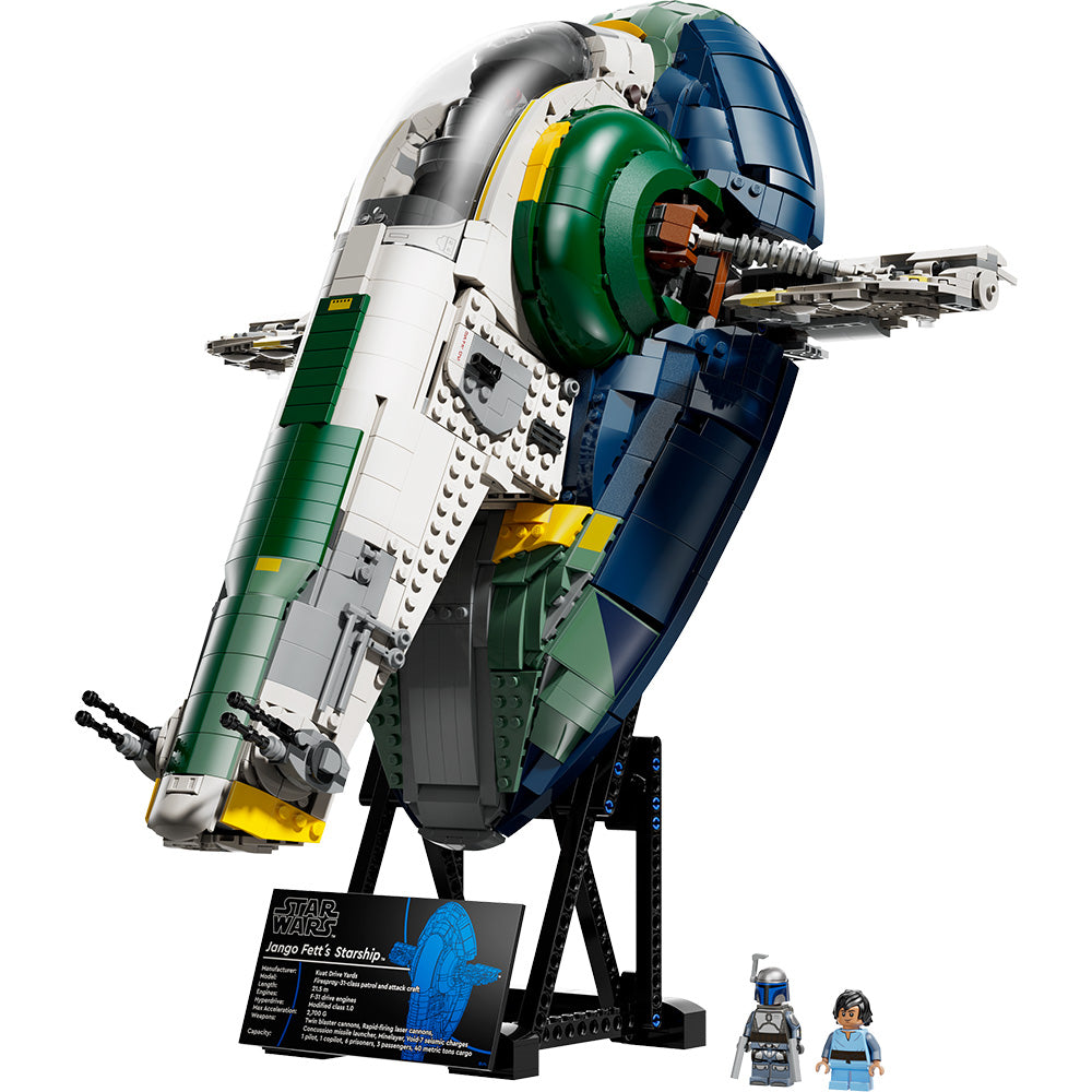 LEGO® Star Wars™ Jango Fett’s Firespray-Class Starship Display Set 75409