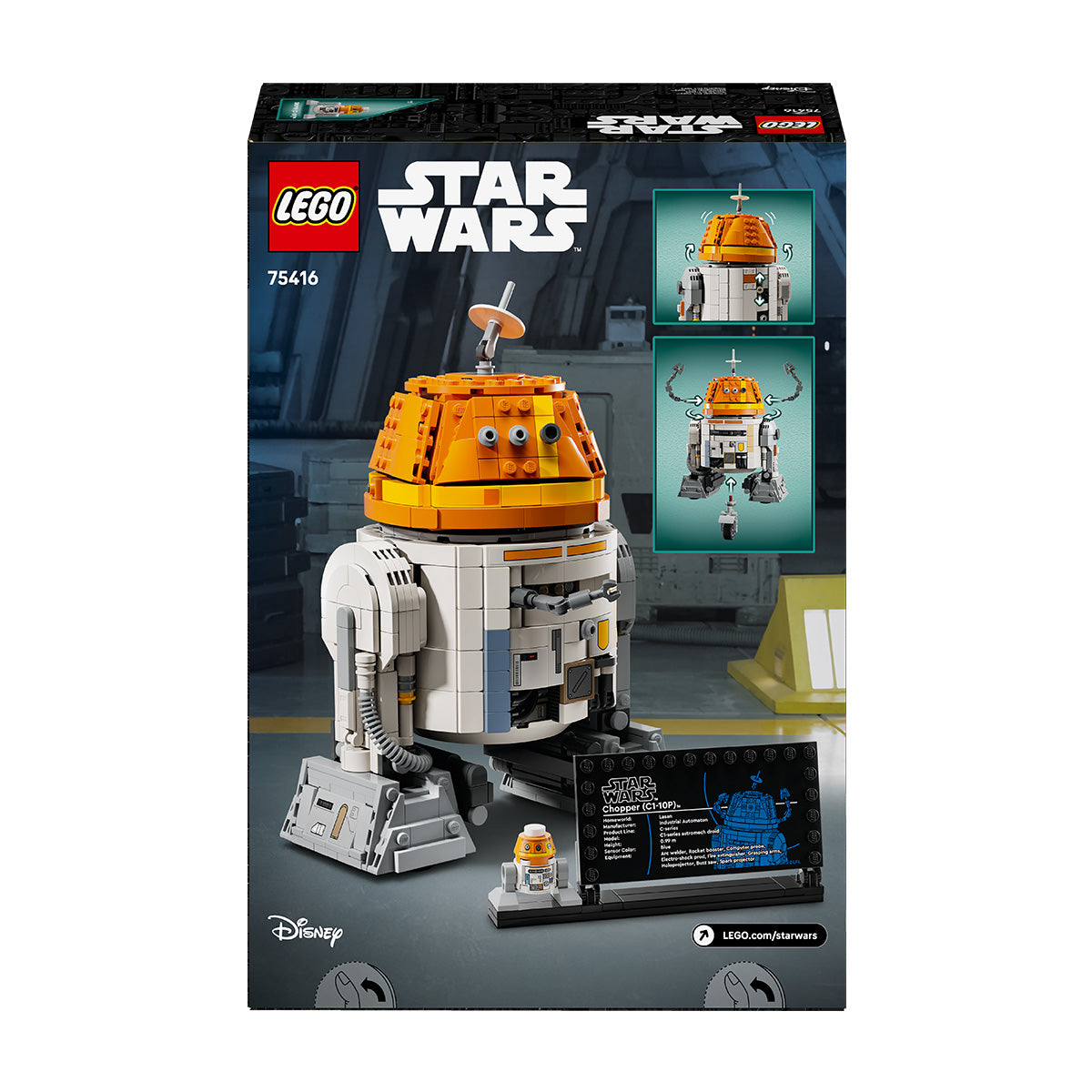 LEGO® Star Wars™: Ahsoka™ Chopper (C1-10P)™ Astromech Droid Set 75416