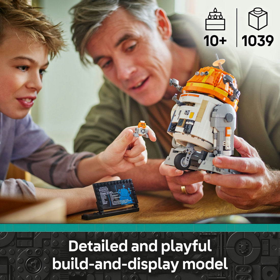 LEGO® Star Wars™: Ahsoka™ Chopper (C1-10P)™ Astromech Droid Set 75416