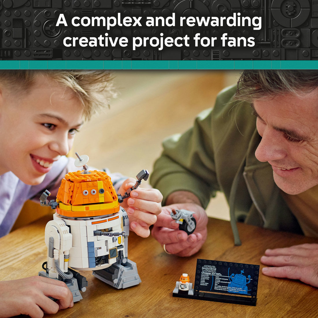 LEGO® Star Wars™: Ahsoka™ Chopper (C1-10P)™ Astromech Droid Set 75416