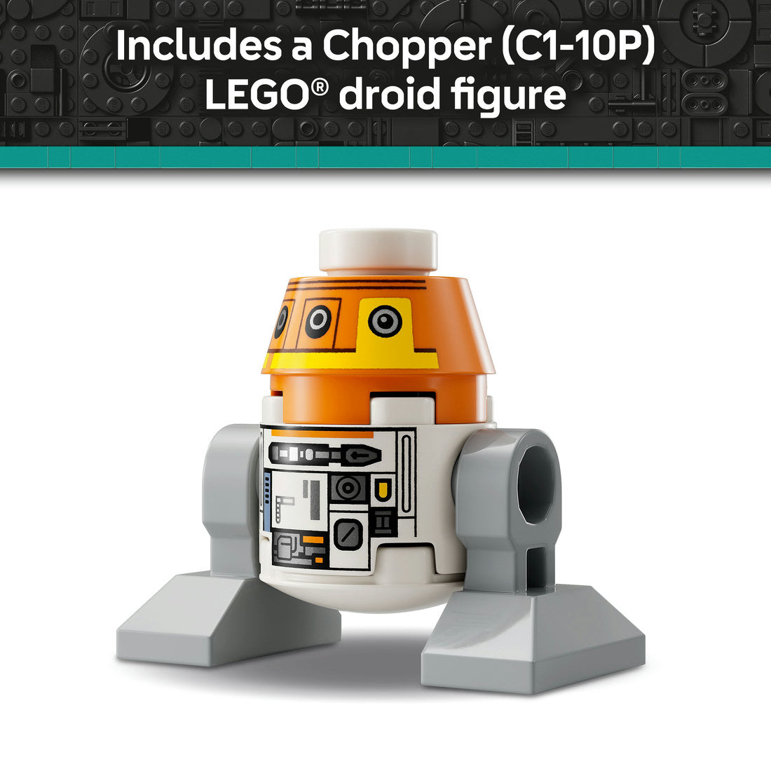 LEGO® Star Wars™: Ahsoka™ Chopper (C1-10P)™ Astromech Droid Set 75416