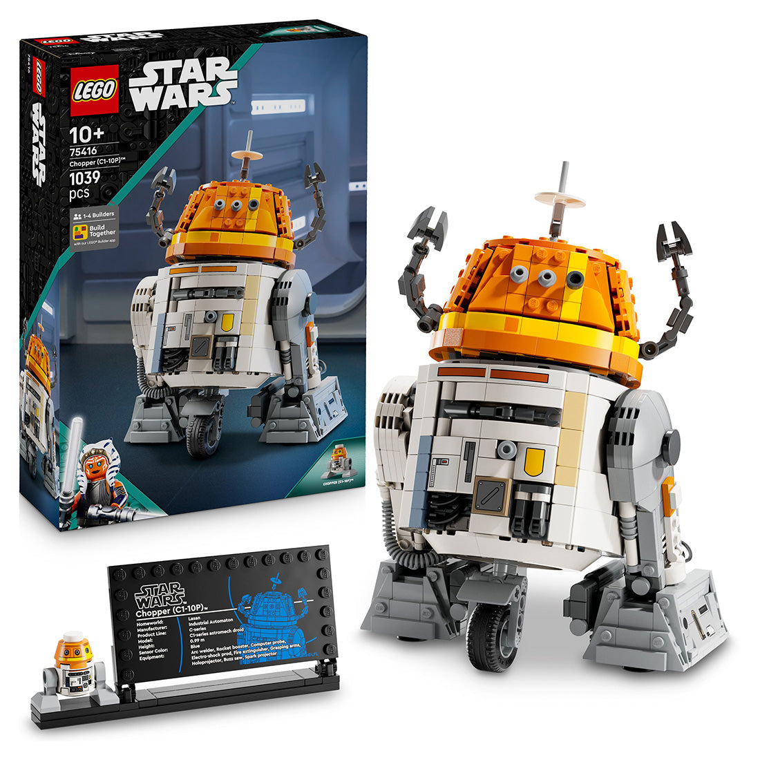 LEGO® Star Wars™: Ahsoka™ Chopper (C1-10P)™ Astromech Droid Set 75416