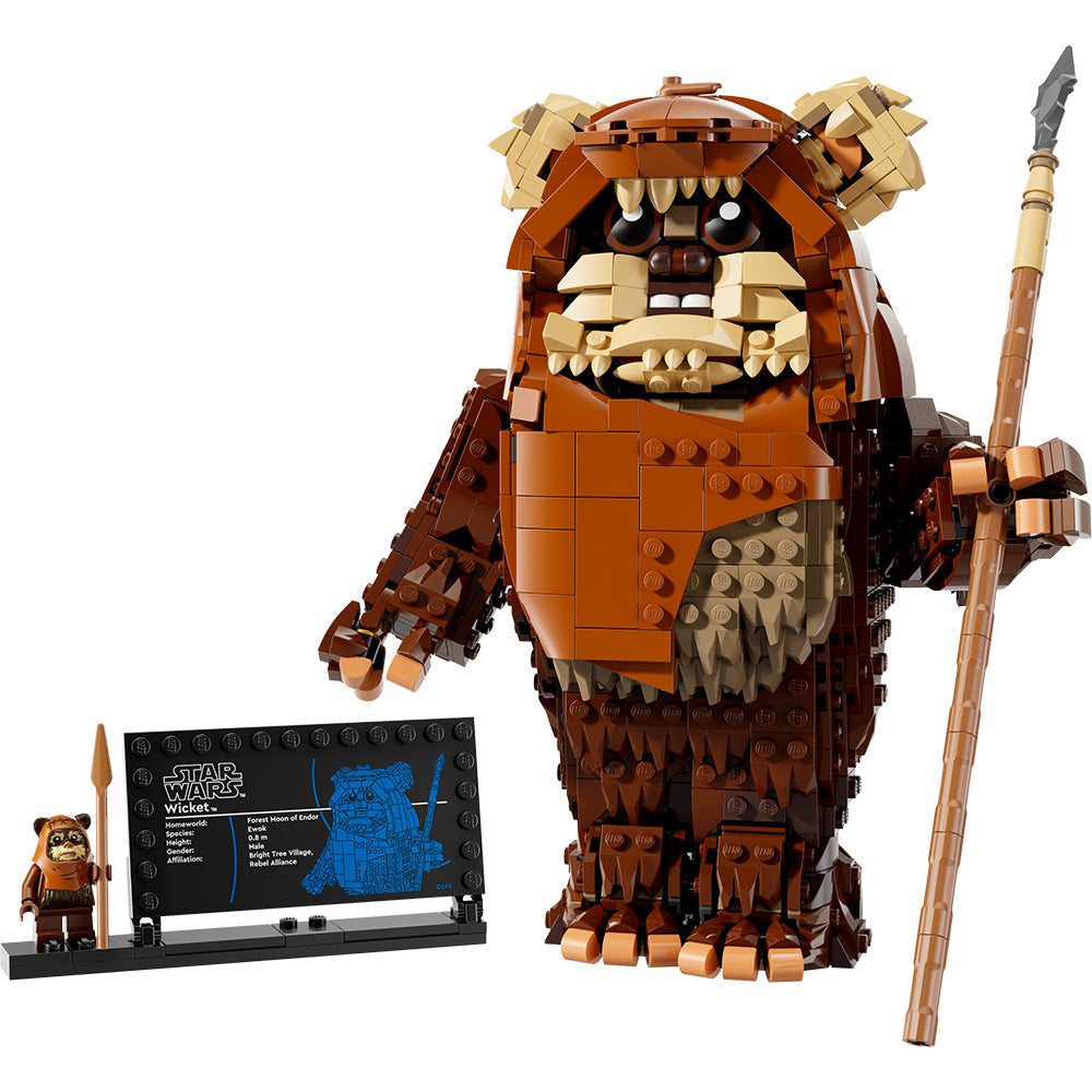 LEGO® Star Wars: Return of the Jedi™ Wicket the Ewok™, Buildable Model Kit 75430