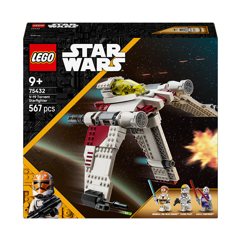 LEGO® Star Wars: The Clone Wars™ V-19 Torrent Starfighter Set 75432