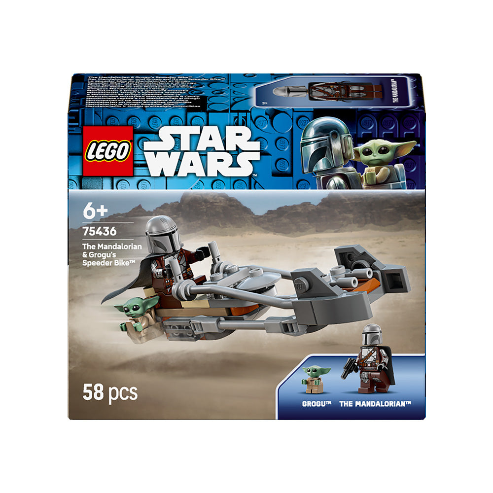 LEGO® Star Wars™ The Mandalorian & Grogu’s Speeder Bike™ 75436