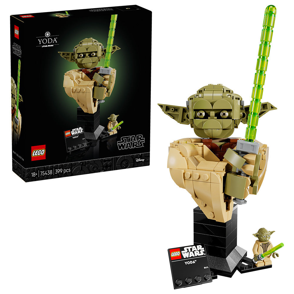 LEGO® Star Wars™ Yoda™ Bust Collectible Building Set 75438
