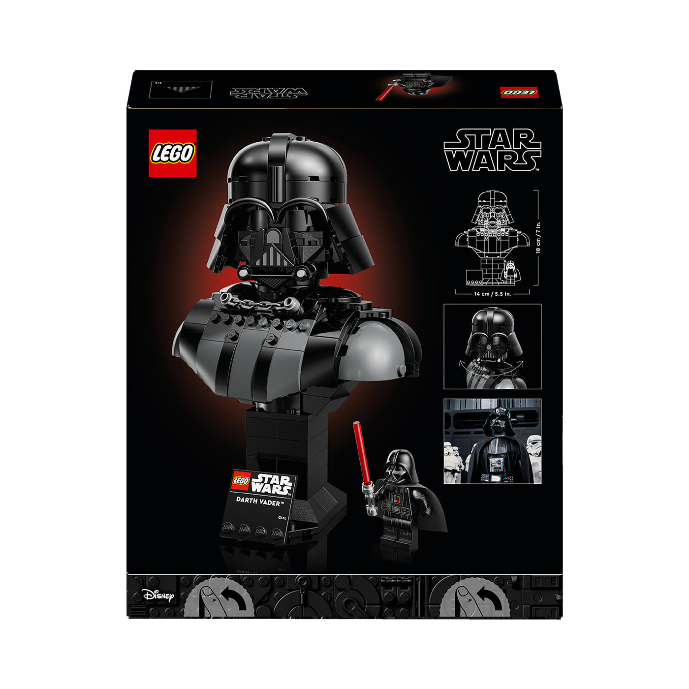 LEGO® Star Wars™ Darth Vader™ Bust Building Set 75439