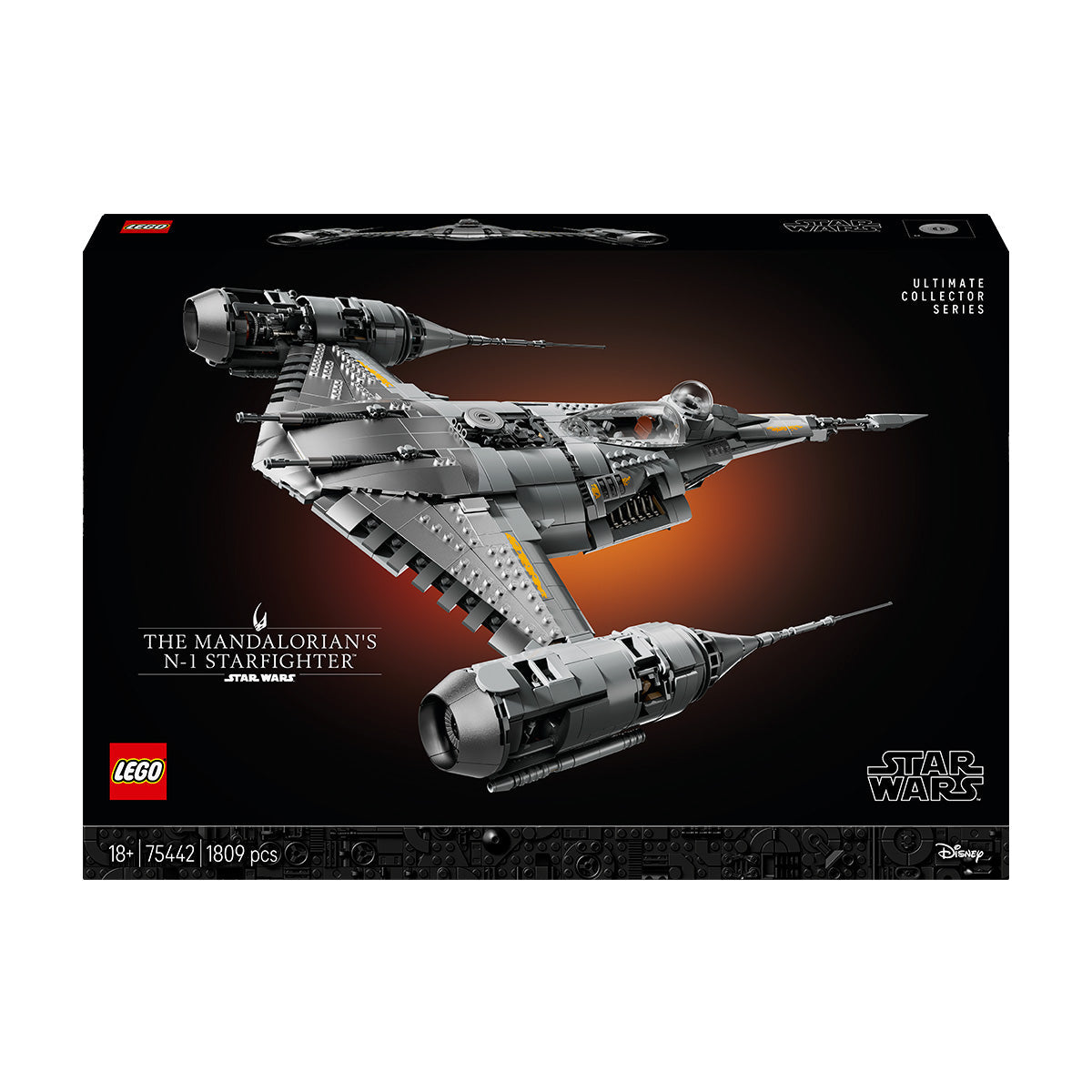 LEGO® Star Wars™ The Mandalorian’s N-1 Starfighter™ 75442