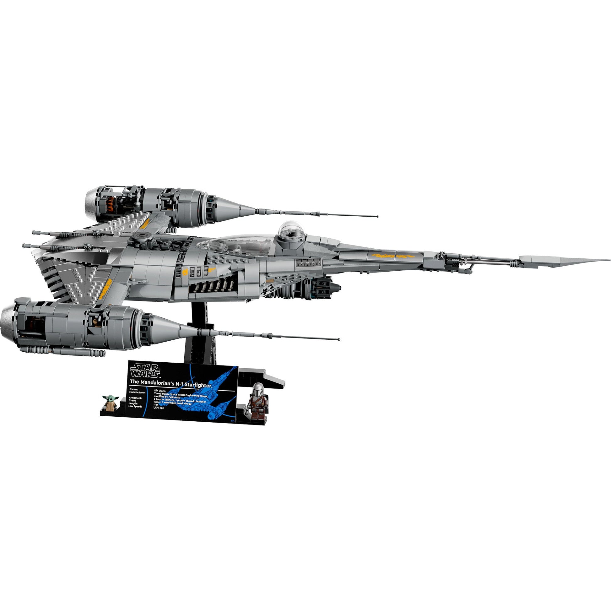 LEGO® Star Wars™ The Mandalorian’s N-1 Starfighter™ 75442