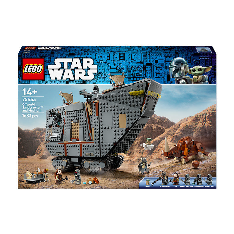 LEGO® Star Wars™ Offworld Sandcrawler™ and Mudhorn Set 75453