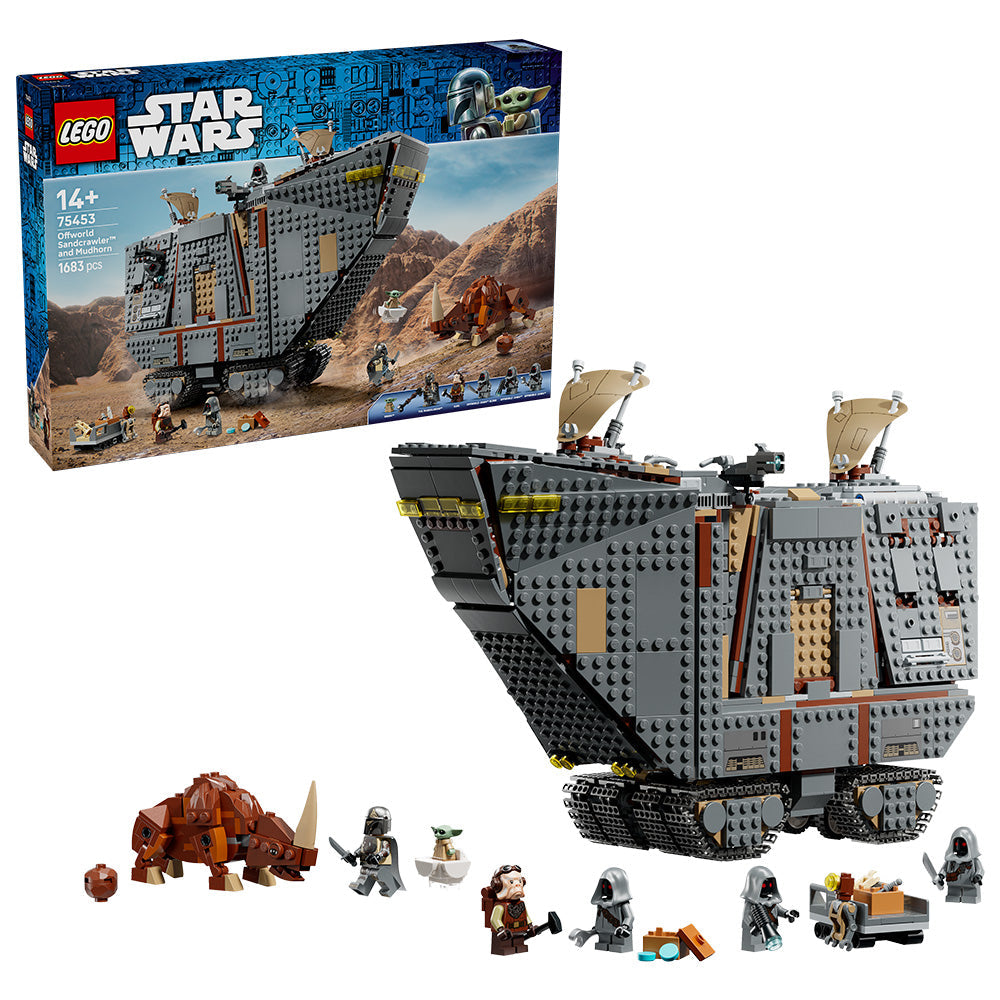LEGO® Star Wars™ Offworld Sandcrawler™ and Mudhorn Set 75453