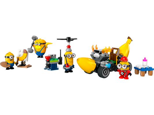 LEGO Minions & Banana Car — Set 75580
